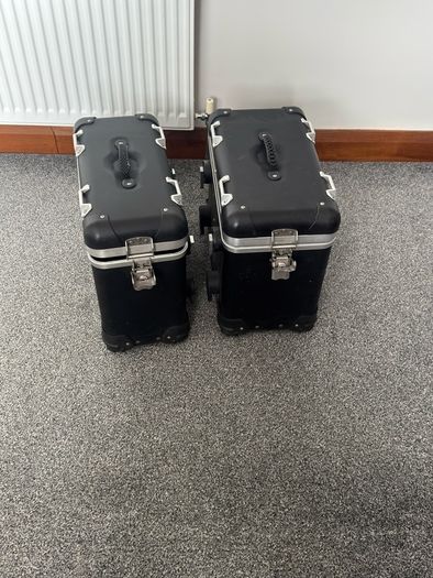 Touratech Panniers and Top Box