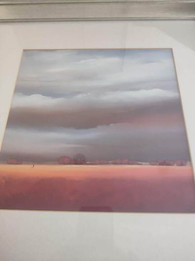 Framed Pictuer Print Hans Paus - Evening Walk Ii