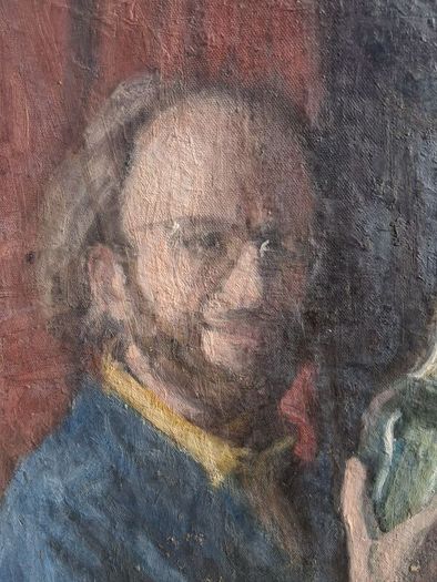 3 X George Weissbort Original Oil On Board