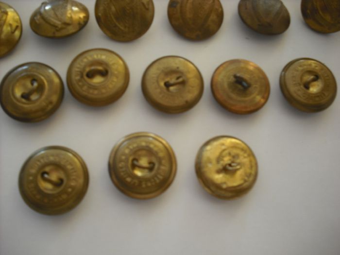 23 buttons irish volteers oglaigh na hereen irish army