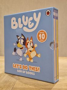 Bluey box of books