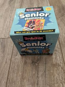 Brainbox Senior Moments Card Game