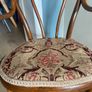 Bentwood Chair - Small Chair with Tapestry Seat Image 3