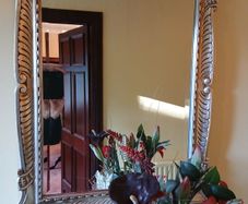 Mirror / Hall table/ 2 Standard lamps /Picture