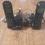 Panasonic phones x 2 with all accessories as shown, barely used Image 2