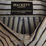 Size XXL Mens Blue Striped Shirt by Hackett Image 2