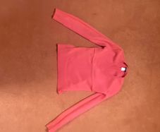 J Crew Pink Lambswool V Neck Jumper