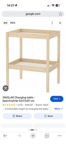 free ikea changing table