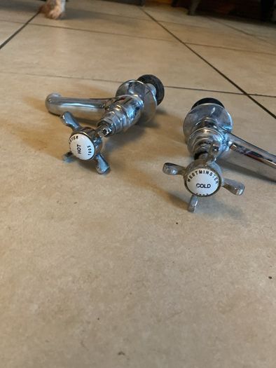 Hot and cold taps