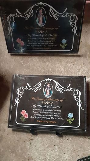 grave plaque s  20 15euro