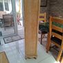 limed oak shelves and wall unit Image 2