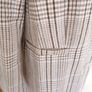 Women's Coat Grey Check Reduced Nwt Size 10 Image 6