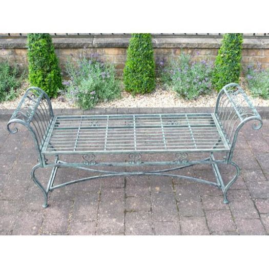 Stool Bench Ornate Ends D11319