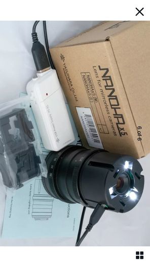 Yasuhara NANOHAx5 Super Macro Micro Lens for Sony e mount rare!!