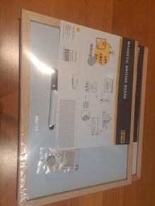 Magnetic Writing white Board x 2 New in wrapping 40 x 30cm