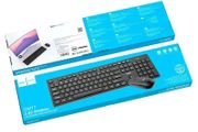 Hoco GM17 Professional Wireless Keyboard And Mouse Set Black English Version