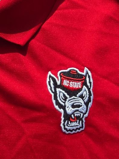 NC State NCAA Polo Shirt Size Large