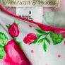 Girls Pink and White Floral Party Dress: Age 8 Image 4