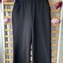 Bnwot black culotte trousers size 8 elastic waistband with pockets Dunnes stores Image 2
