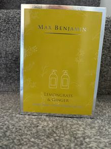 Max Benjamin Lemongrass and Ginger Hand Wash and Hand Lotion