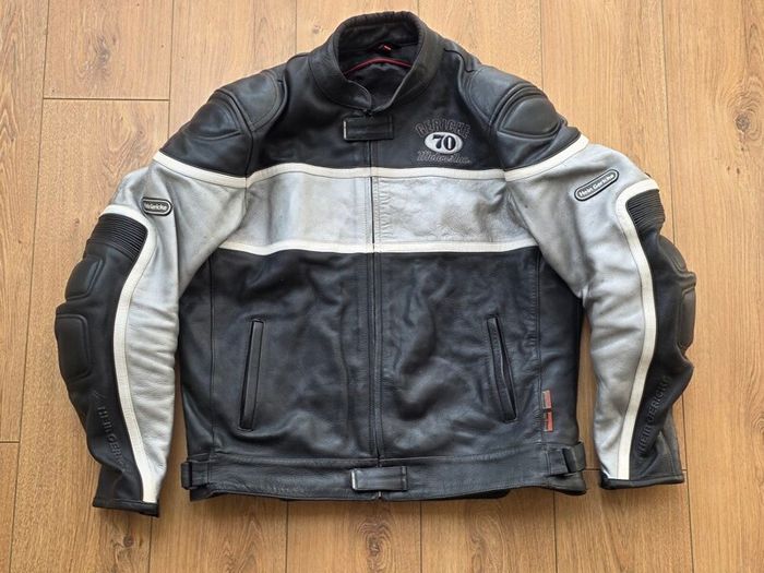 Vintage Hein Gericke Motorcycle Jacket Mens Size 58 XL