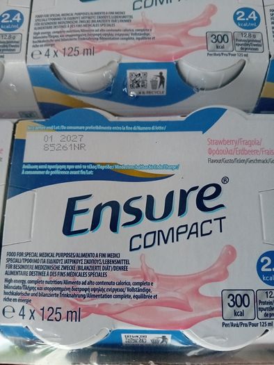 Ensure nutrition drinks