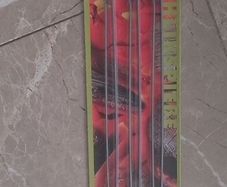 Stainless steel barbeque screwers pack, 60 cm long ,