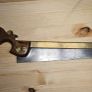 19th century dovetail saw Image 3