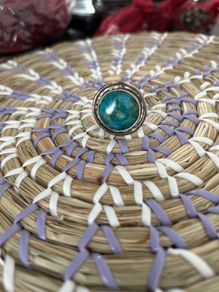 jewellery   Silver turkwise ring