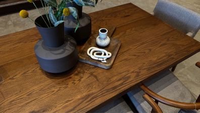All Oak Dining Table, Like New