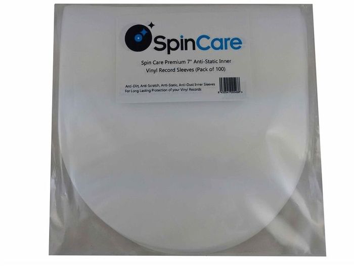 50 x 7 Inch Premium Quality Vinyl Record Inner Sleeves - ANTI-STATIC HDPE (Nagaoka Style)