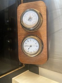 ships clock and barometer