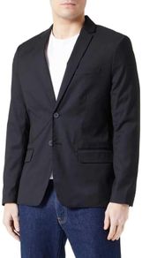 Only & Sons Men's Suit Jacket, Onseve Jay Life 2btn Slim 0072 Blzr Noos, Black   Size M - L /uk 34r, Eu 50