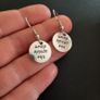 Stranger Things "The Upside Down" Silver Tone Earrings Image 4