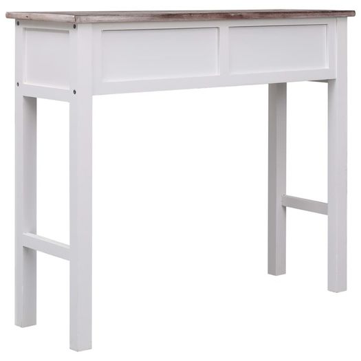Console Table Brown 90x30x77 cm Wood