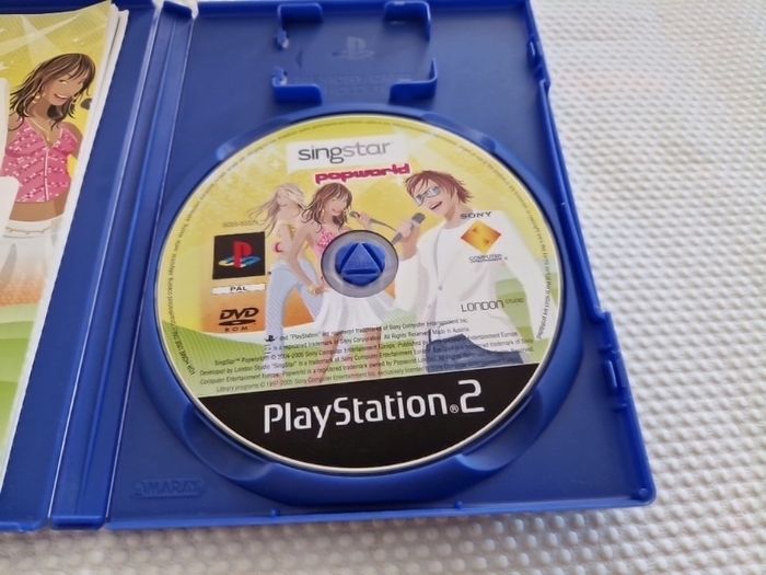 Singstar Popworld PlayStation2 Ps2 Games Original