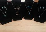 Turquoise/Rose Quartz sets