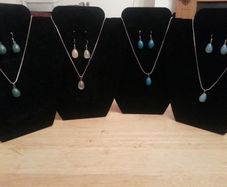 Turquoise/Rose Quartz sets