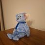 Rare & Retired TY Beanie Baby With Errors- Holiday Teddy Image 2