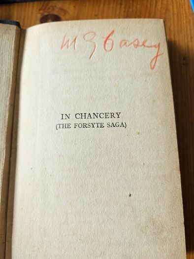 John Galsworthy. X 6 The Literary Press Ltd London 1930s Hardback In Good Condition.  See Photos For Same. Make Nice Edition To Any Library.