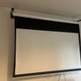 Optoma projector screen & 2 brackets Image 2