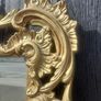 Vintage Mirror 40 by 22 Inches Image 3