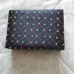 Satin Storage Box with Sequins