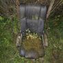Luxury Original Leather Office Chair (One of a kind) Image 4