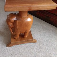Table Hand Carved 1950s