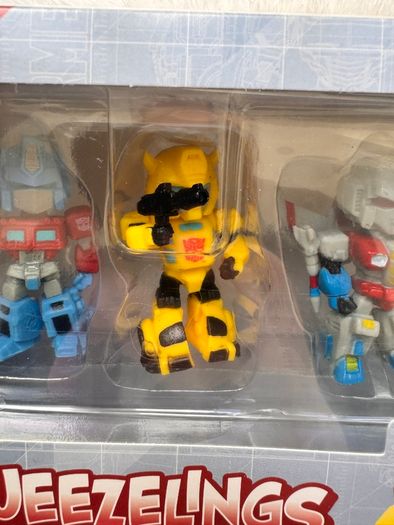 Transformers Squeezelings Squeezy Collectible Character Autobot and Decepticon Please see photos