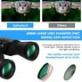 SALE | 10x50 High Power Binoculars for Adults - HD Professional Binoculars with Clear Vision, BAK4 Prism, FMC Lens - Waterproof Binoculars Telescope for Bird Watching Hunting Travel Football Games Image 5
