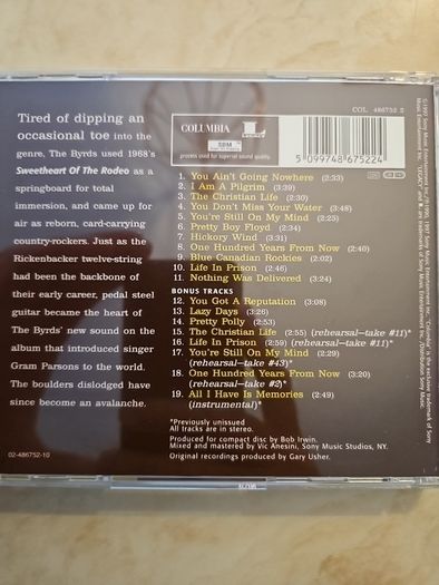 The Byrds CD - Sweetheart Of The Rodeo