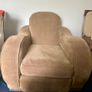 Original Art deco Sofa & 2 Armchairs Image 3