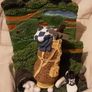 golfing book ends and letter holder Image 4